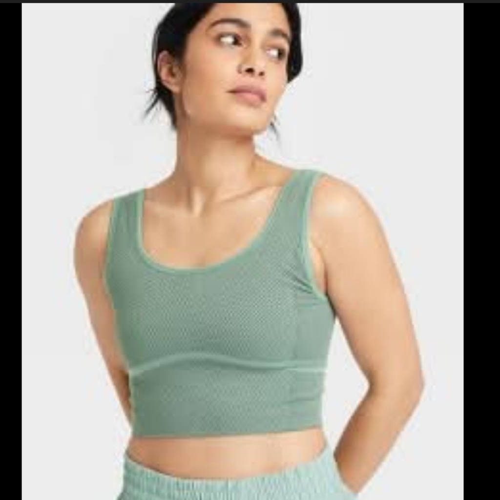 All In Motion Crop Tank Top Size Xs